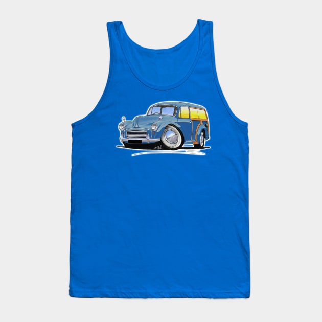 Morris Minor Traveller Blue Tank Top by y30man5